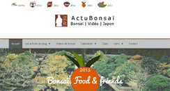 Desktop Screenshot of actubonsai.com